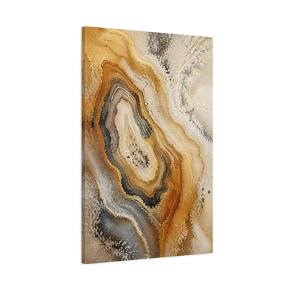 Main Mockup. Abstract Agate Accent shown as canvas print