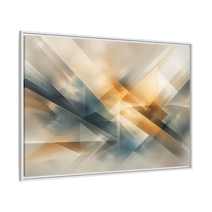 Side Mockup 7. Abstract Abstract Art Abstract Geometric shown as stretched canvas wall art