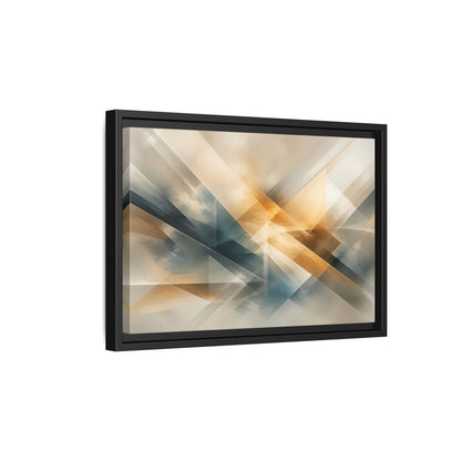 Side Mockup 6. Abstract Abstract Art Abstract Geometric shown as stretched canvas wall art