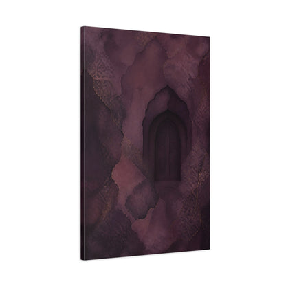 Main Mockup. Abstract Hidden Doorway shown as canvas print