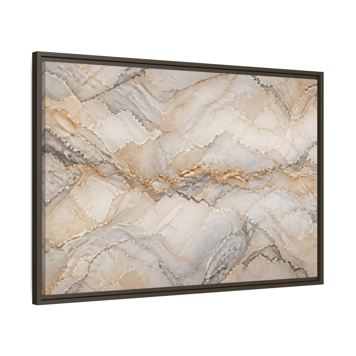 Main Mockup. Abstract Onyx Marble Onyx Marble Pattern shown as stretched canvas wall art