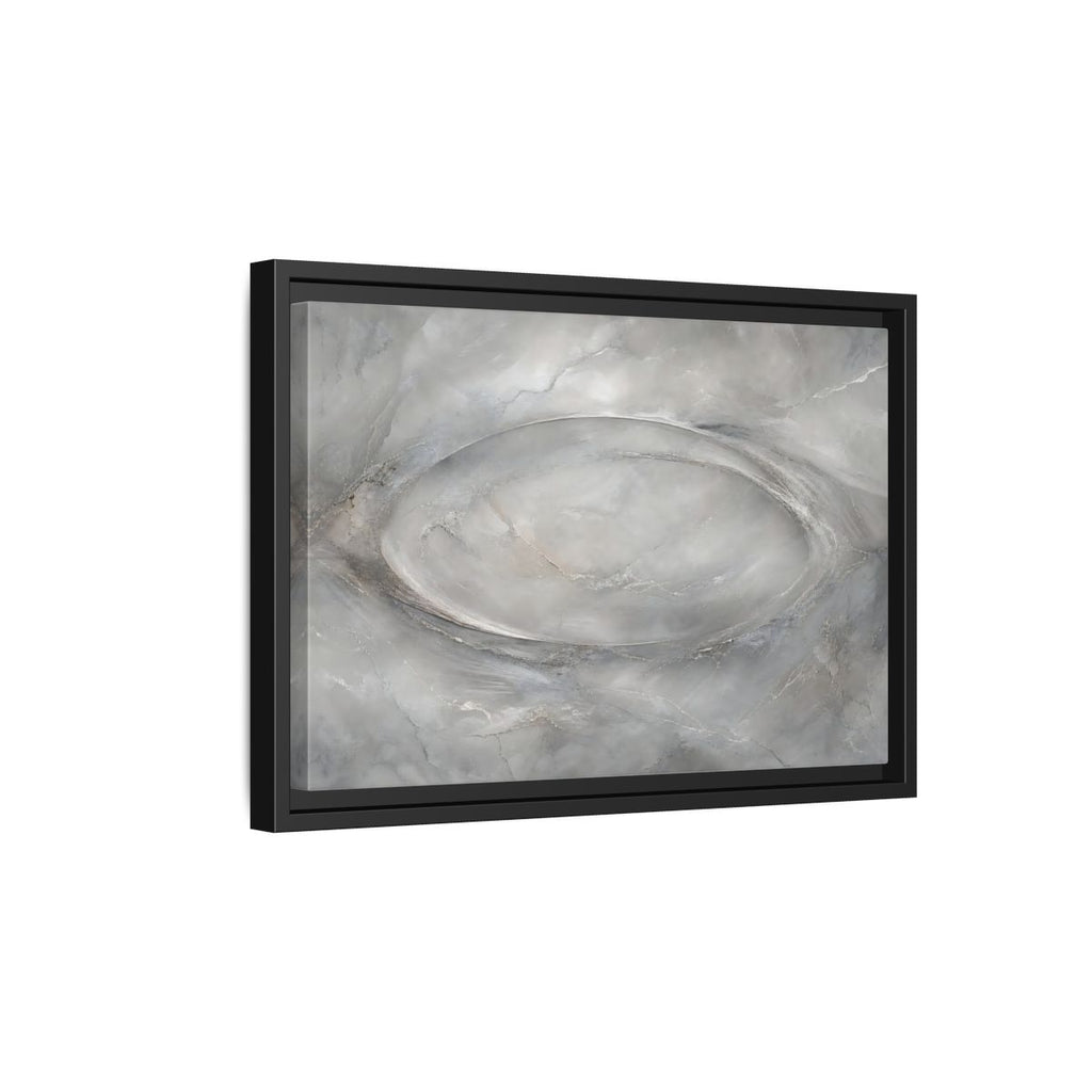Side Mockup 6. Abstract Abstract Texture Grey Textured Abstract shown as stretched canvas wall art