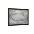 Side Mockup 6. Abstract Abstract Texture Grey Textured Abstract shown as stretched canvas wall art