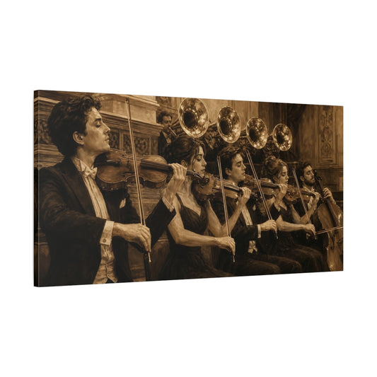 Main Mockup. Classical String Ensemble shown as canvas print