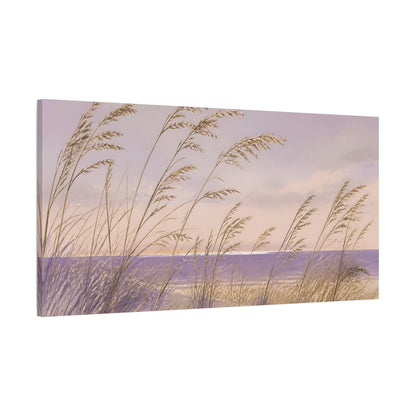 Main Mockup. Coastal Nature Dune Grasses shown as canvas print