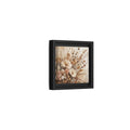 Side Mockup 24. Floral Dried Flowers Neutral Floral Art shown as stretched canvas wall art
