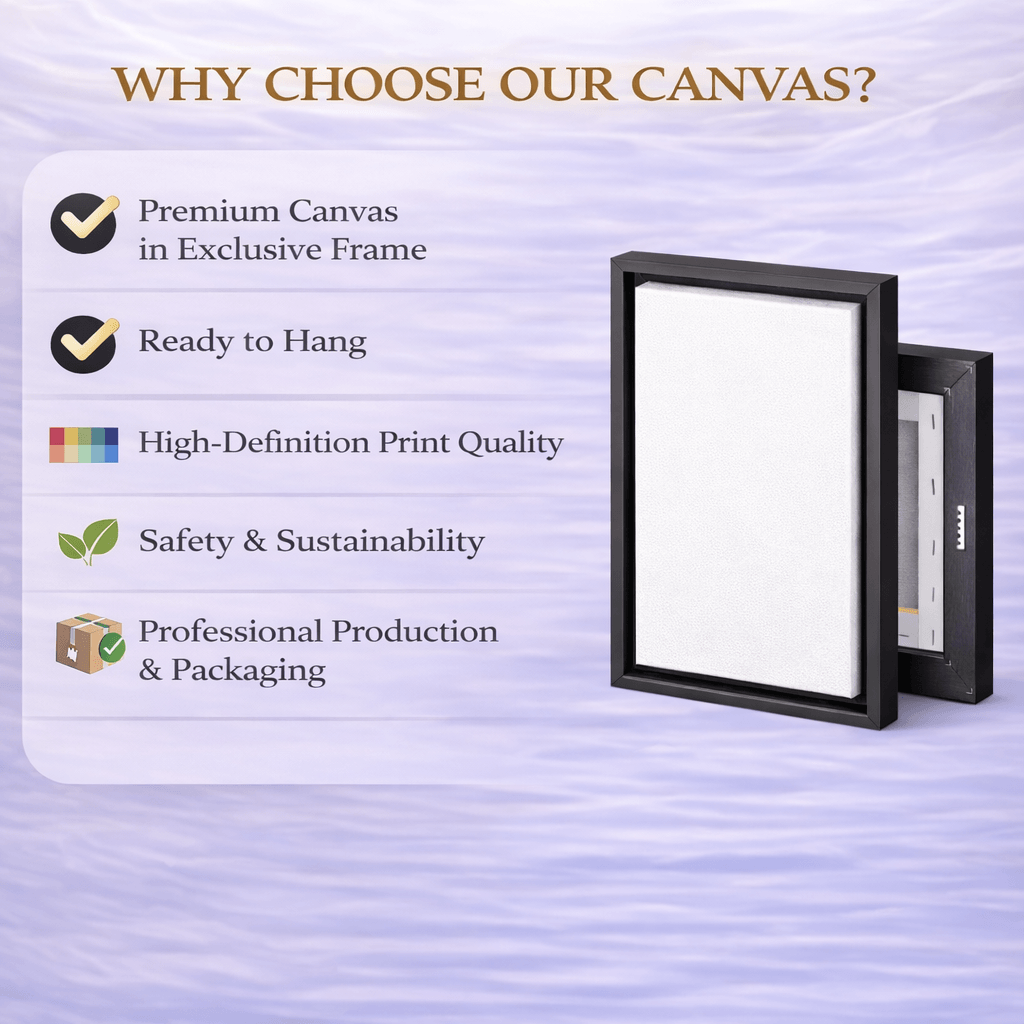 Framed Canvas Print description