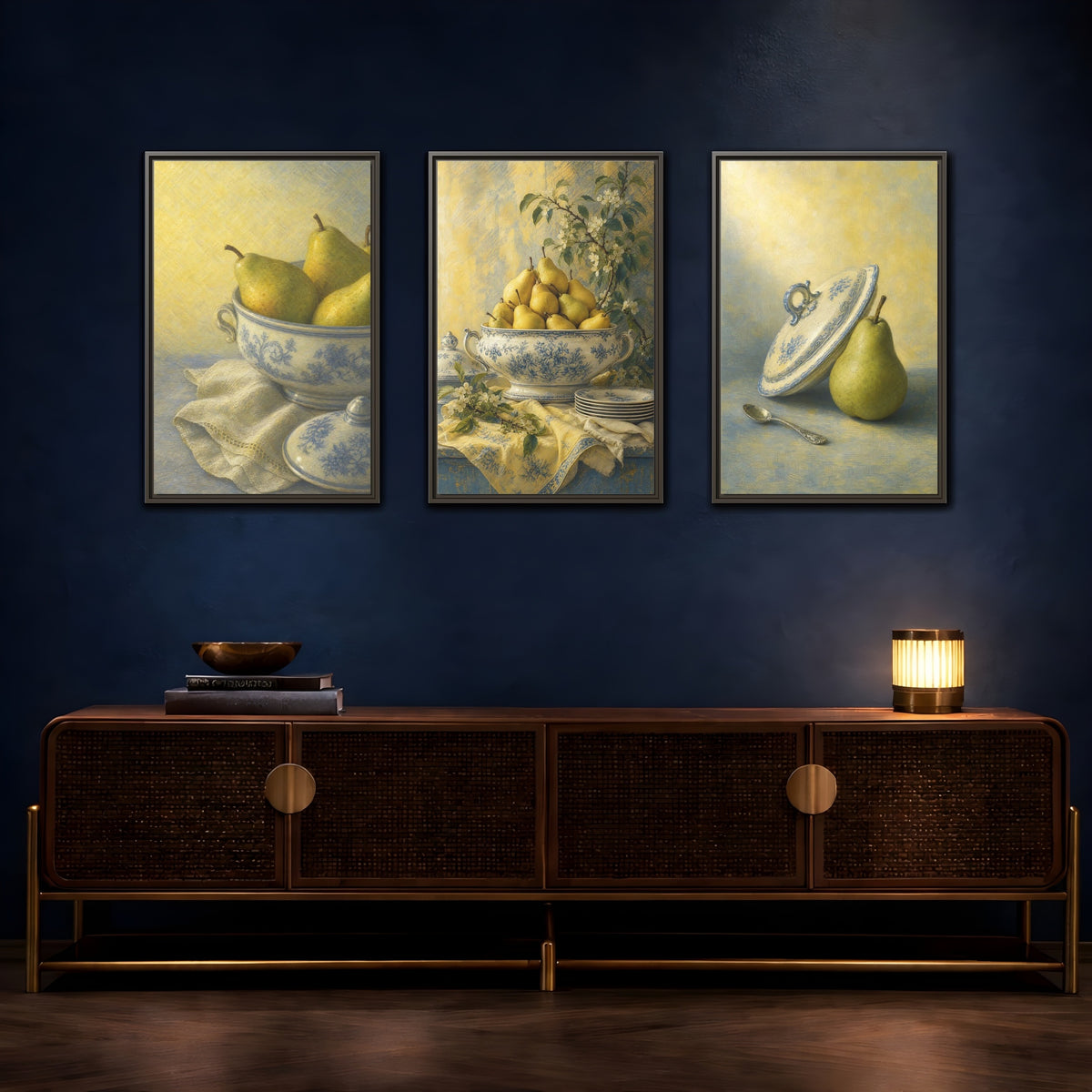 Coordinated trio room mockup 3