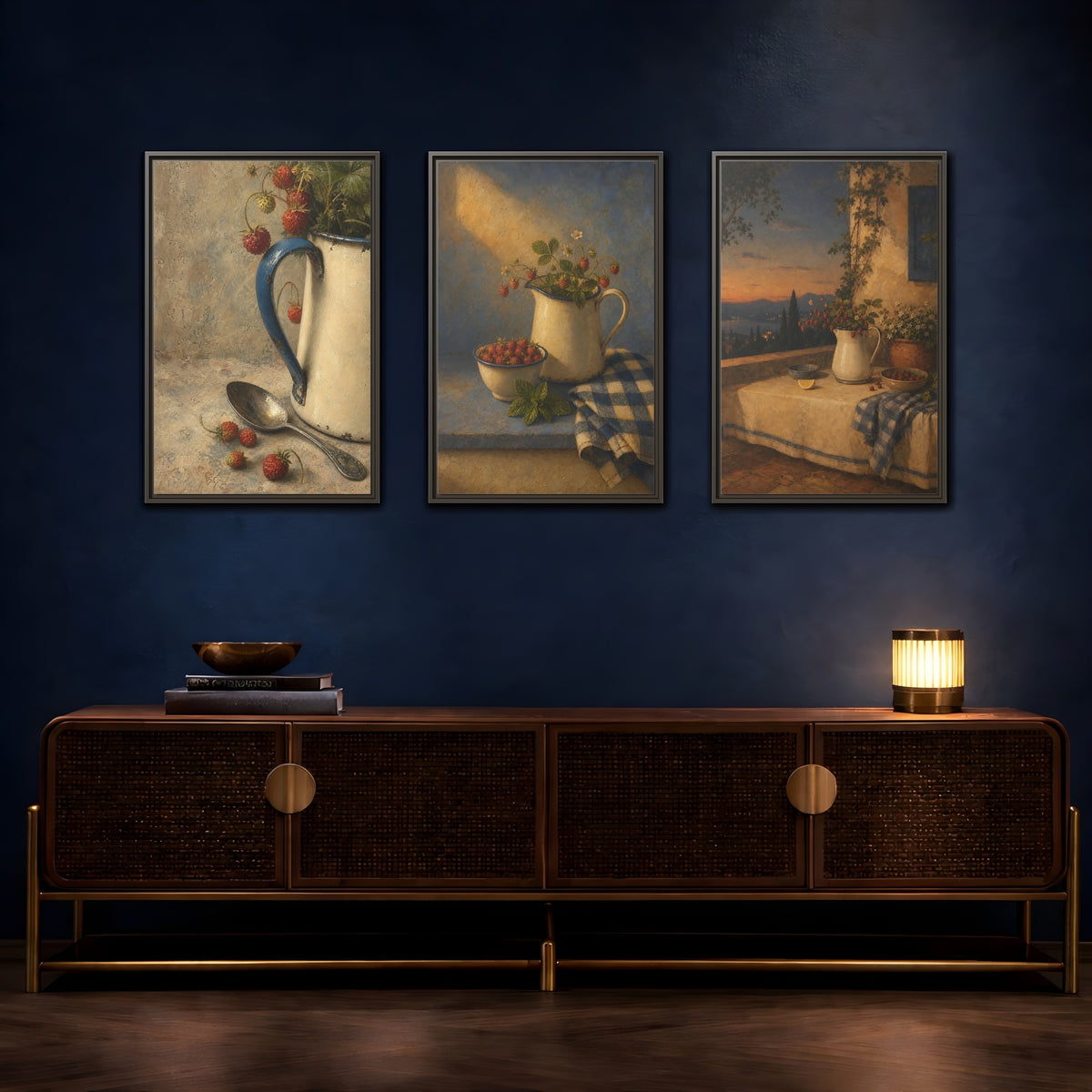 Coordinated trio room mockup 3