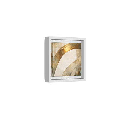 Side Mockup 22. Gold Arch Accent shown as framed canvas print