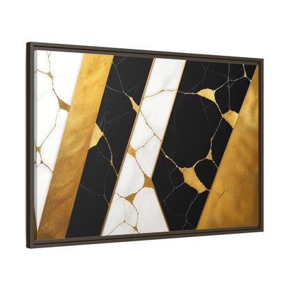 Main Mockup. Marble Accent Panels shown as framed canvas print