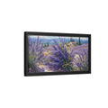 Side Mockup 8. Nature Lavender Field Lavender Fields Purple shown as stretched canvas wall art