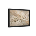 Side Mockup 6. Nature Leaf Branches Neutral Gold Abstract shown as stretched canvas wall art