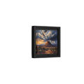 Side Mockup 24. Nature Mesa Desert Storm shown as stretched canvas wall art