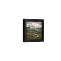 Side Mockup 24. Nature Sheep Green Valley Sheep shown as stretched canvas wall art