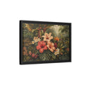 Side Mockup 6. Nature Tropical Flowers Tropical Botanical shown as stretched canvas wall art