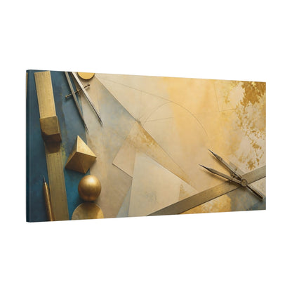 Main Mockup. Office Drafting Tools shown as canvas print