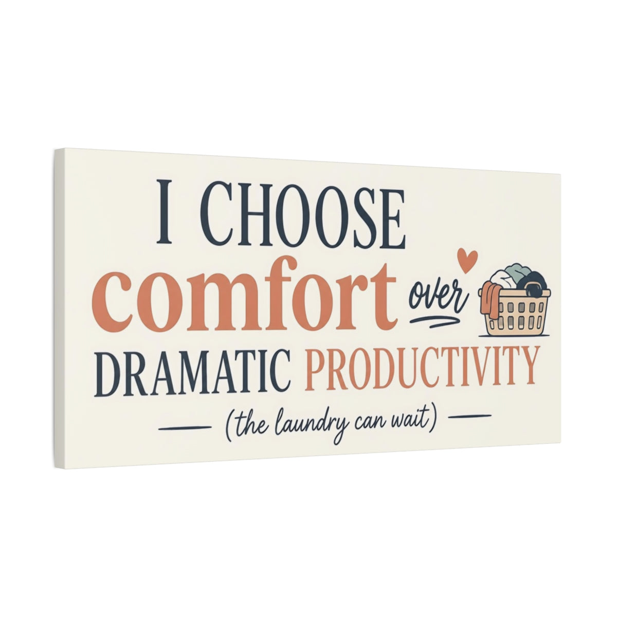 Side Mockup 1. ‏‏ Quotes shown as canvas print