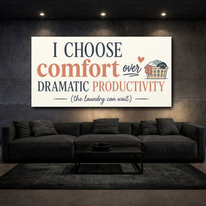 Mockup 3. ‏‏ Quotes shown as canvas print