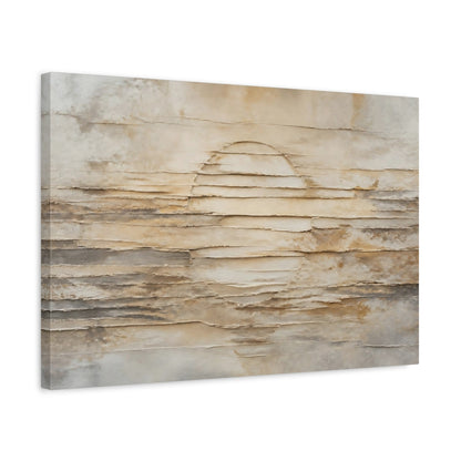 Side Mockup 3. Soft Arch Plaster Layers shown as canvas print