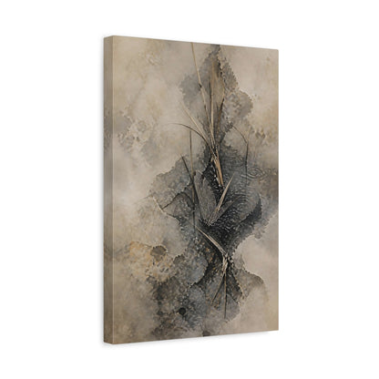Side Mockup 4. Wabi Sabi Dragonfly Wing shown as canvas print